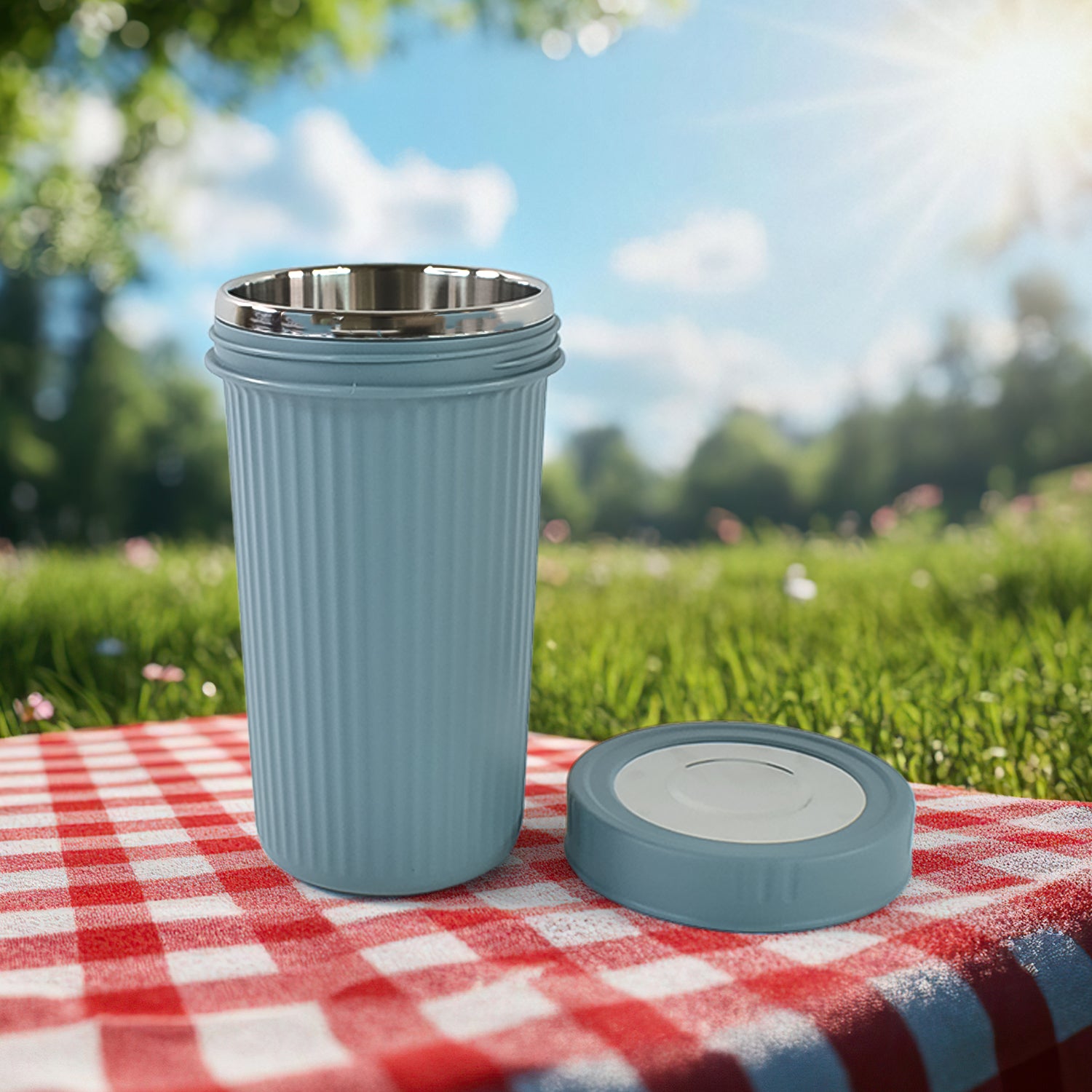 Apex Double Wall Inner Steel Travel Glass (500ml) Approx (1 Pc  Mix Color) Apex Double Wall Inner Steel Travel Glass (500ml) Approx (1 Pc  Mix Color)